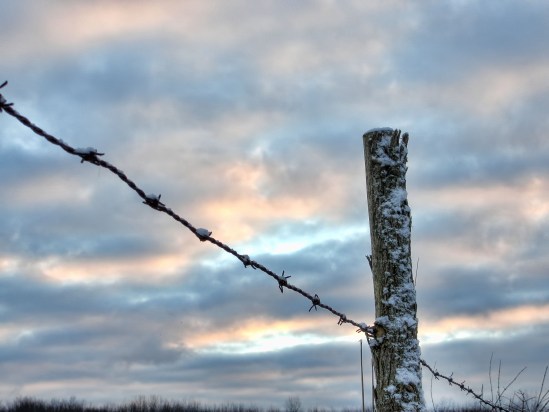 Fence Post SkySony DSC-H20, 1/40s, 11.9mm, f/9, ISO 100