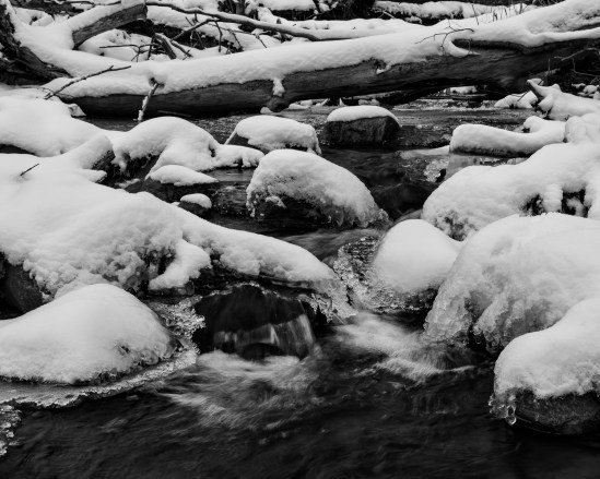 Winter Flow Nikon D5100, Sigma 17-70mm f/2.8-4, 1/8s, 35mm, f/16, ISO 100
