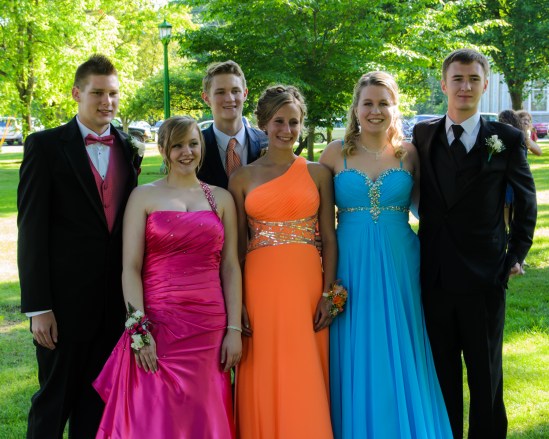 Dressed to the nines!