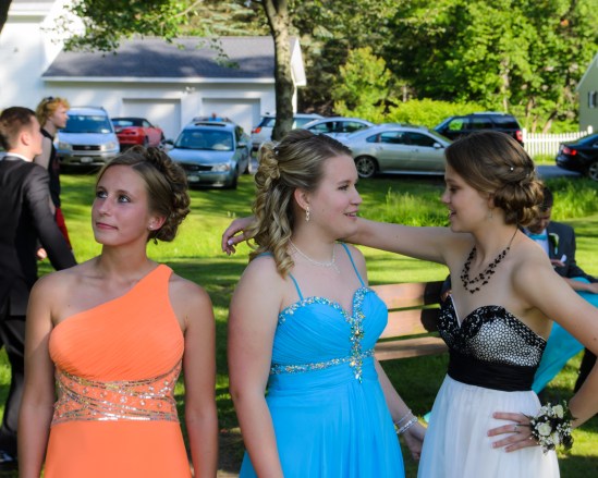 Julia, Robyn and Stephanie.  Been doing this pose since 8th grade.