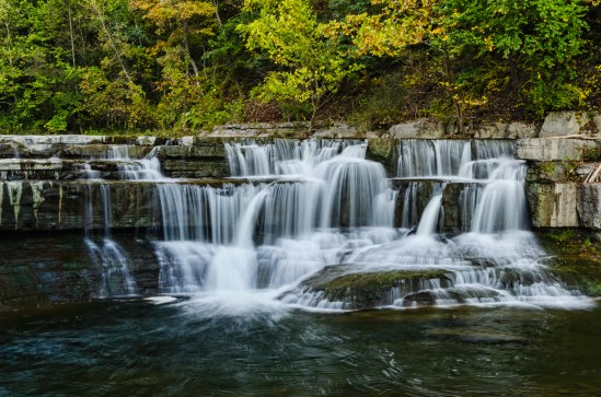 Crisscross Cascade Nikon D5100, Sigma 17-70mm f/2.8-4, 1s, 35mm, f/22, ISO 100