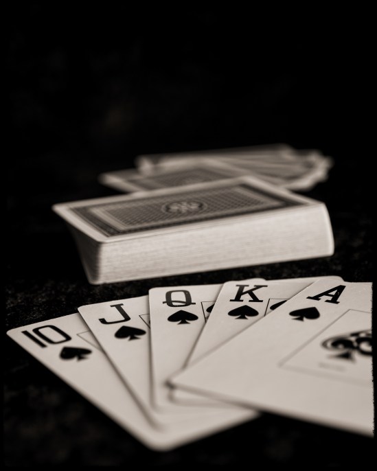 Royal Flush Nikon D5100, Sigma 17-70mm f/2.8-4, 1/200s, 35mm, f/4, ISO 100, flash