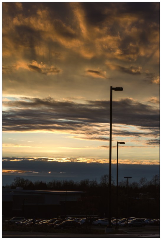 Dusk Over the Field House Nikon D5100, Nikkor 55-200mm f/4-5.6, 1/800s, 55mm, f/8, ISO 400