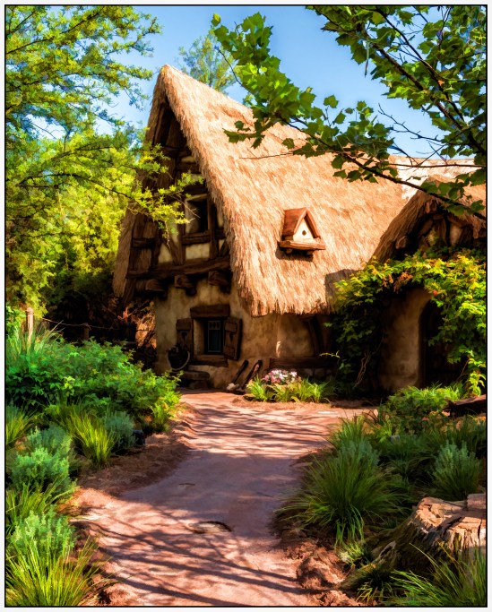 Painted Cottage Seven Dwarfs Mine Train