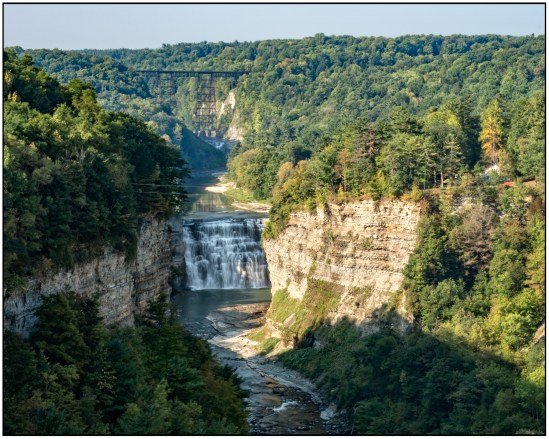 Middle & Upper Falls Nikon D7100, Nikkor 55-200mm f/4-5.6, 1/8s, 55mm, f/20, ISO 100