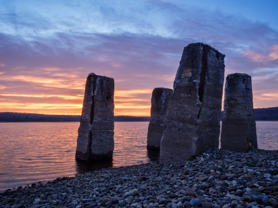 Pillars at Sunrise