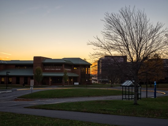 Sunset Glass Olympus OM-D E-M1, M. Zuiko 25mm f/1.8, {1/25, 1/100, 1/400s bracket}, f/8, ISO 400